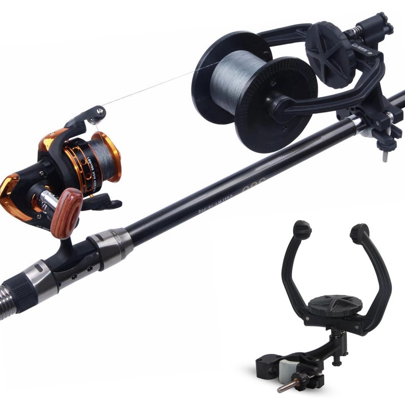 SILANON Fishing Line Spooler - Portable Fishing Reel Line Winder Spooling Station System Baitcaster Line Spooler Machine Tool - Image 1