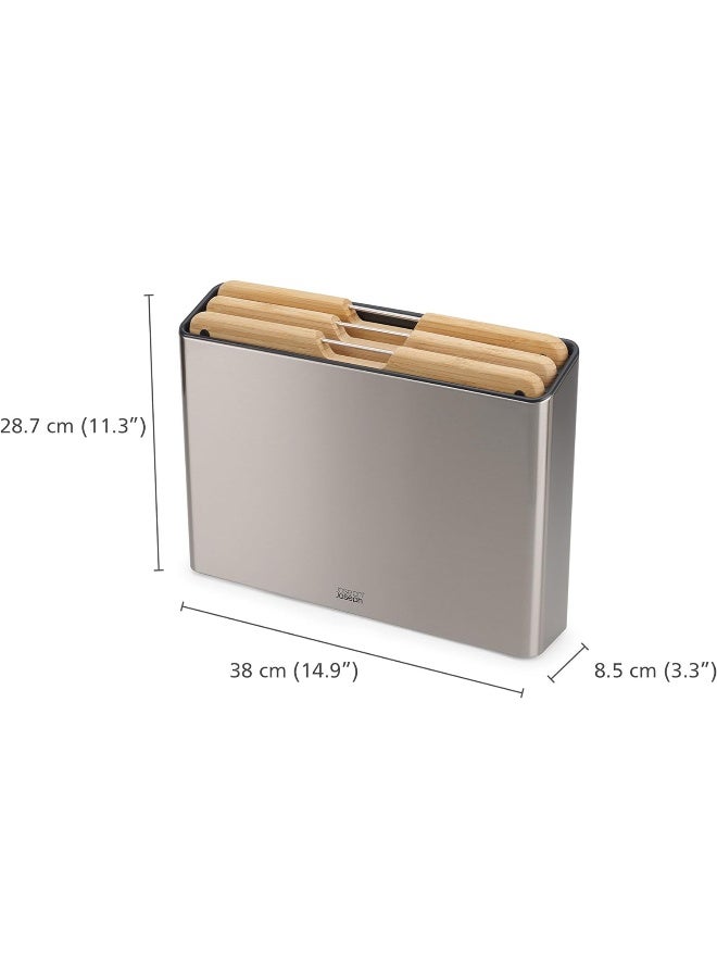 Joseph Joseph Folio Chopping Board Set Bamboo - Image 5