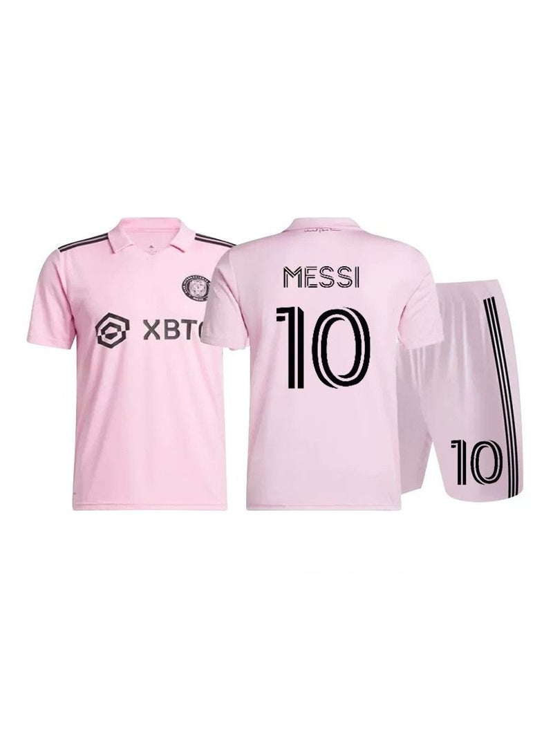 M MIAOYAN M MIAOYAN Miami International Jersey No. 10 Messi  Major League Soccer Suit Set  - Image 1