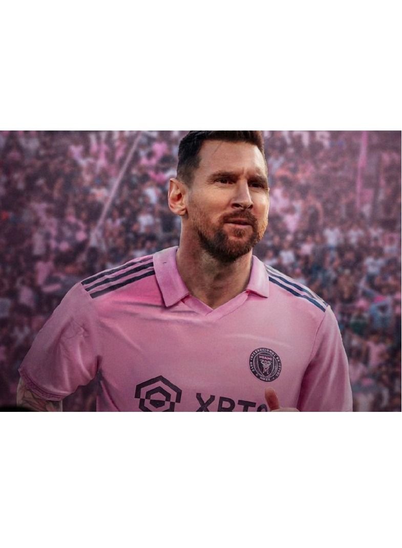 M MIAOYAN M MIAOYAN Miami International Jersey No. 10 Messi  Major League Soccer Suit Set  - Image 3