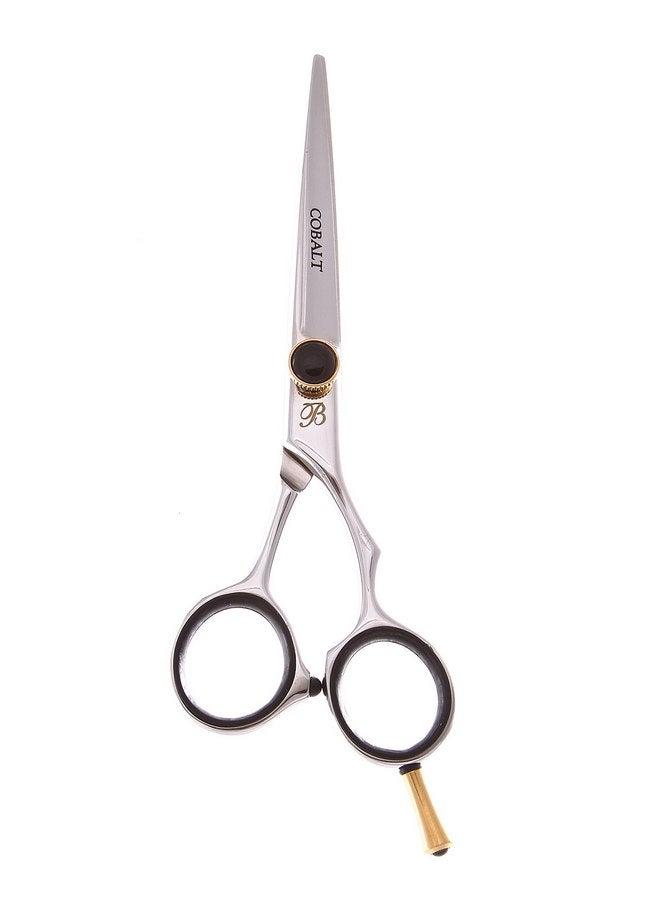 ShearsDirect 5.5 Inch Off Set Handle Design with A Black Tension Knob, 3.5 Ounce - Image 1