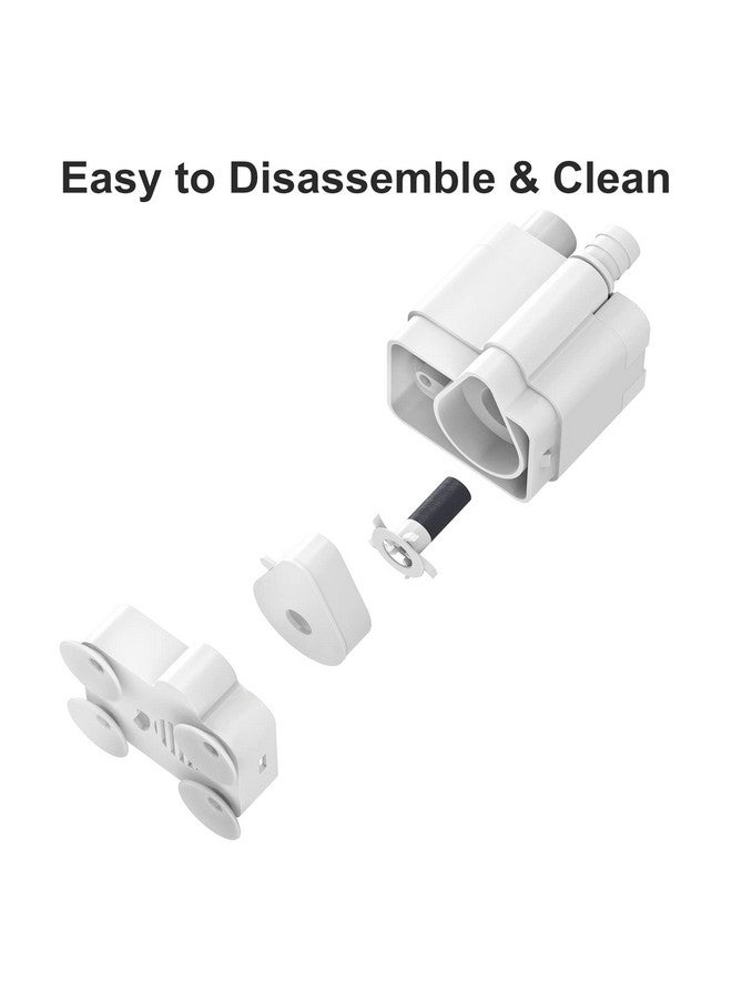 NPET Cat Water Fountain Replacement Pump with Light Compatible with WF100 Cat Fountain - Image 4