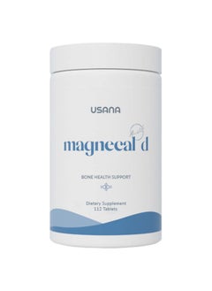 USANA MagneCal D - Balanced Magnesium & Calcium with Vitamin D to Support Bone Health, Strength & Function for Optimal Wellness - 112 Tablets  - Image 1