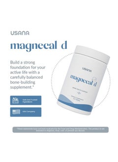 USANA MagneCal D - Balanced Magnesium & Calcium with Vitamin D to Support Bone Health, Strength & Function for Optimal Wellness - 112 Tablets  - Image 3