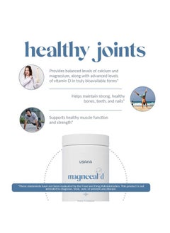 USANA MagneCal D - Balanced Magnesium & Calcium with Vitamin D to Support Bone Health, Strength & Function for Optimal Wellness - 112 Tablets  - Image 5