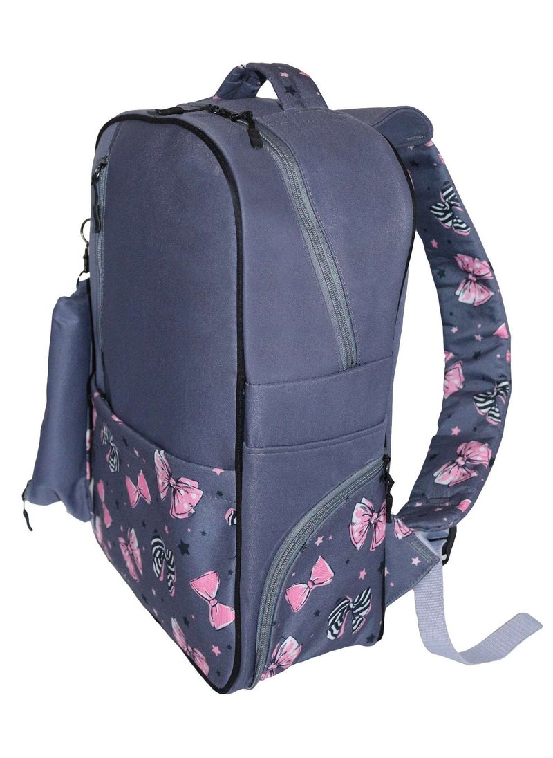 Gharibo Bags School Backpack Model 21 Bow  - Image 3