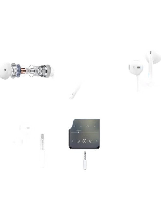 Oksj Wired Gaming Headphones For Vivo Iqoo, In-Line Control Semi In-Ear, Mobile Music Headphones, 3.5Mm Jack, Compatible With Computers, Laptops, And Smartphones - Image 2