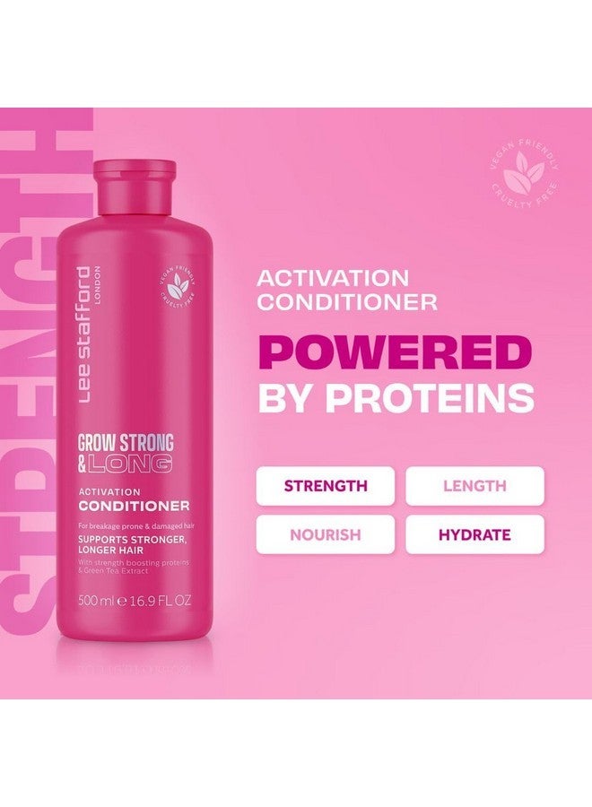 لي ستافورد بلسم لي ستافورد لنمو الشعر | مجموعة نمو قوي وطويل - أفضل علاج لتكثيف الشعر وإعادة نموه لعلاج تساقط الشعر الخفيف والشعر الخفيف، ترطيب عميق، خالٍ من الكبريتات، للرجال والنساء، 16.9 أونصة سائلة - Image 2