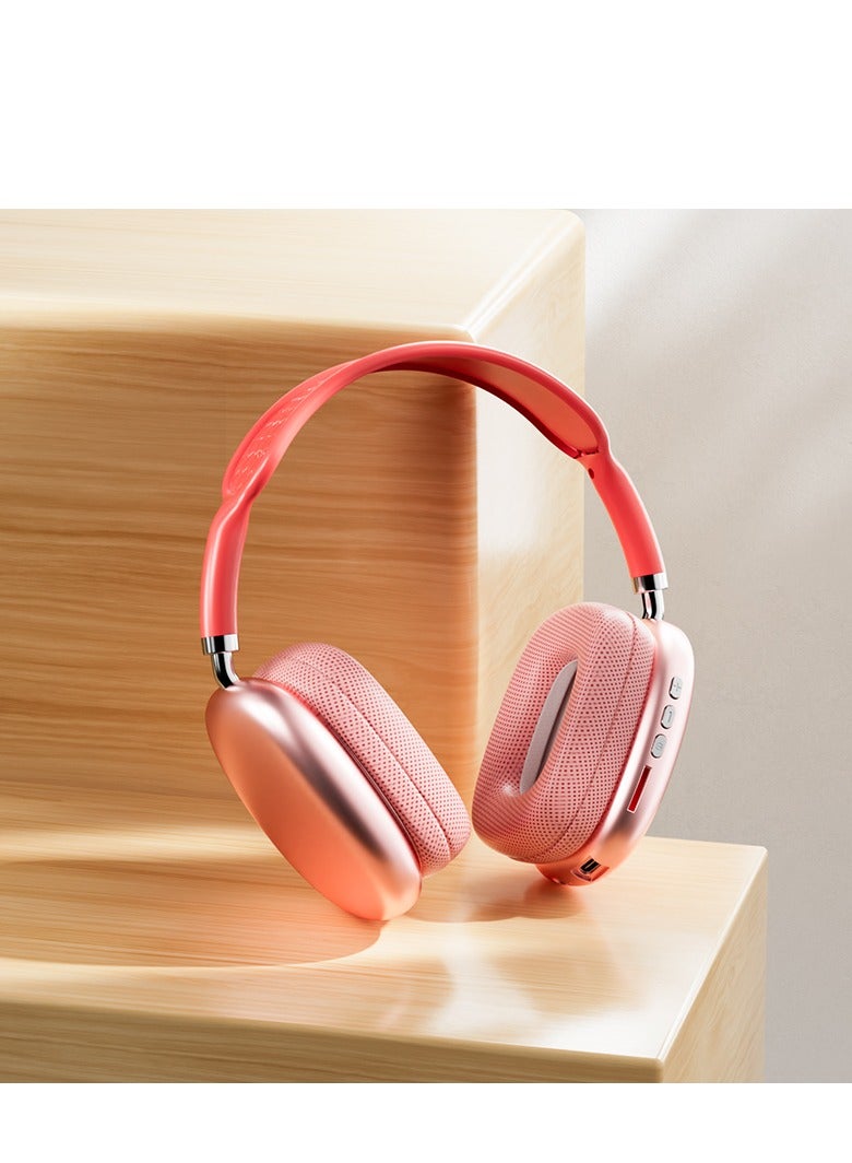 Bluetooth Wireless Noise-Canceling Headphones, Multiple Modes, Fast Charging, Soft Ear Cushions, Long Battery Life. Supports All Connection Modes: Bluetooth + TF Card + Wired Connection. New Mod