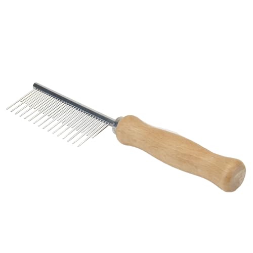 Coastal Pet Safari Dog Shedding Combs - Dog Shedding Brush for Dogs with Short and Long Hair - Different Sized Teeth for Undercoat Rake - 7" x 1.5" - Image 1