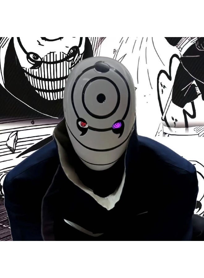 general Excellent Texture And Fine Workmanship Naruto Uchiha Obito Cosplay Nontoxic Mask - Image 5