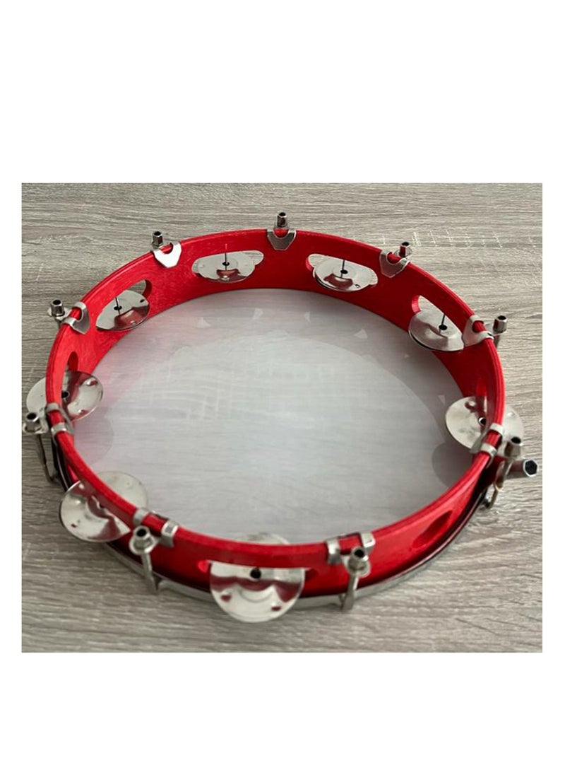 AJ Music Tambourine 10 inch Musical instrument  - Image 2