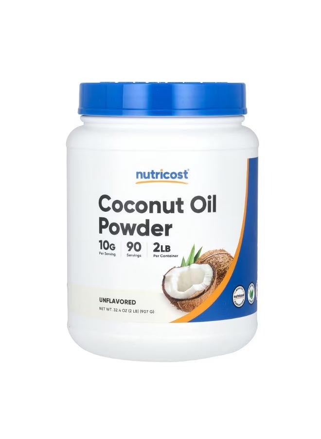 Nutricost Coconut Oil Powder Unflavored  2 lb 907 g - Image 1