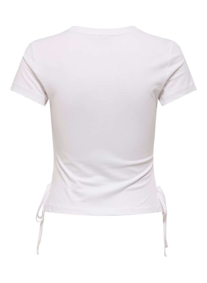 ONLY Onlcarla Life S/S Detail Top Box Jrs - Image 2
