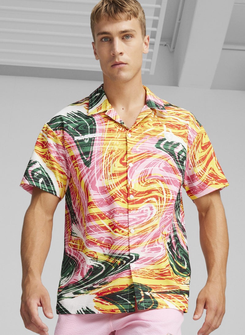 PUMA Mens Multicolour Motorsport Shirt - Image 1