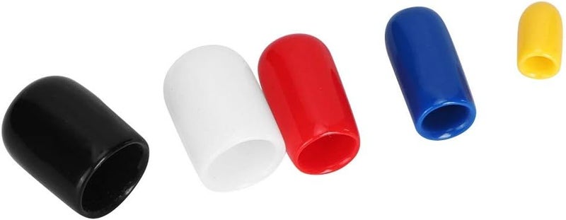 woobles Engine Vacuum Line Cap, 20 Pcs PVC Vacuum Line Cap 1/8in 3/16in 1/4in 3/8in 5/16in Assorted Kit Fit for - Image 4