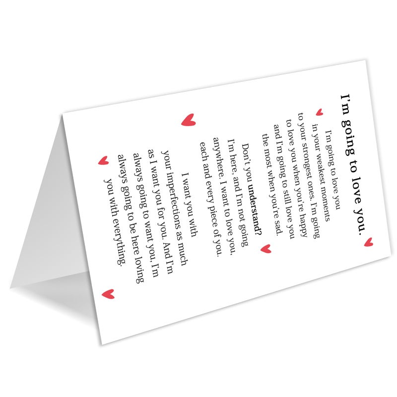 HEJOYN Valentines Day Cards for Him Her, Valentine's Day Card Gifts for Husband Wife Boyfriend Girlfriend BF GF, Valentines Day Gifts - Image 5