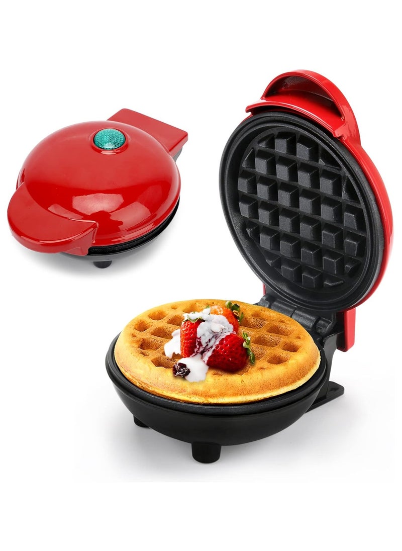 JAMAKY Italy - 1000W Jamaky Mini Waffle Maker with Non-Stick Coating, Classic Waffle Maker, Electric Cake Maker for Pancakes, Cookies, Shuffles, Snacks, Belgian Waffles Baking instead of frying is healthier. - Image 1