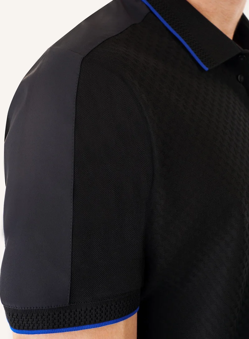 Theodore  The Stellar Black Polo for Men | Best Price UAE