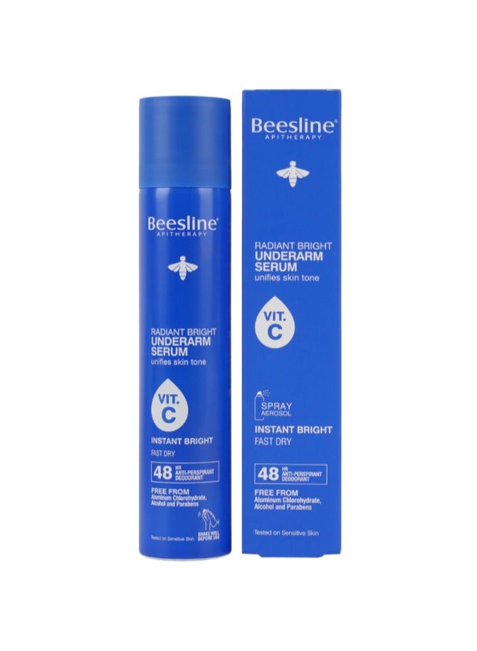Beesline Radiant Bright Underarm Serum Instant Bright 150ml - Image 1