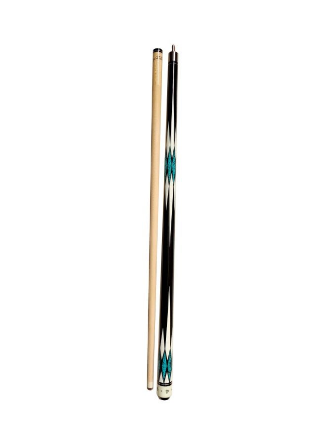 Diamond 2-Piece Billiard Cue 58x1.5x1.5inch - Image 1