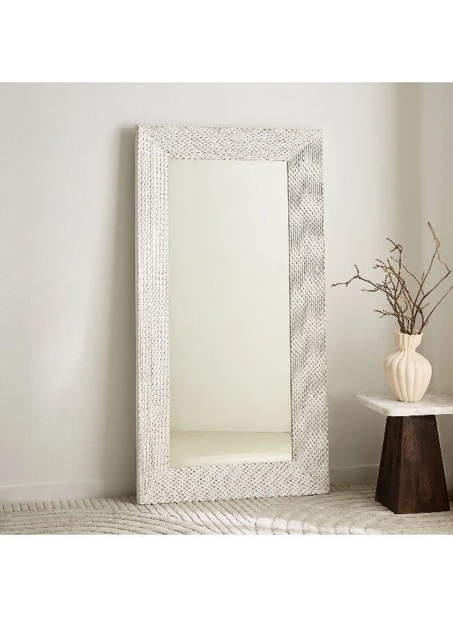 Home Box Rena Taper Wooden Floor Mirror - 90x180 cm