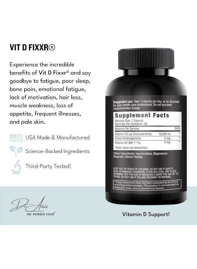 Fixxr Vitamin D Fixxr Capsules for Adults - 30 Count - Image 2