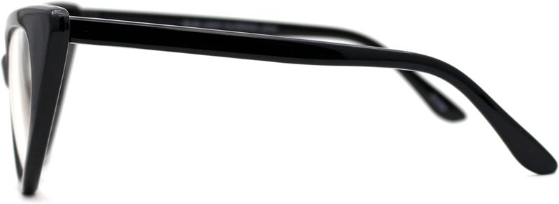 SA106 Classic Gothic True Cat Eye Frame Blue Light Filtering Computer Glasses - Image 3