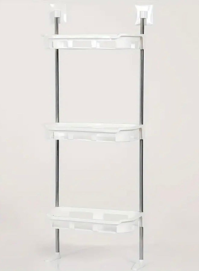 SHEE ONE 3-Tier Bathroom Storage Rack - Fashionable and practical design for organizing bathroom items - Image 2