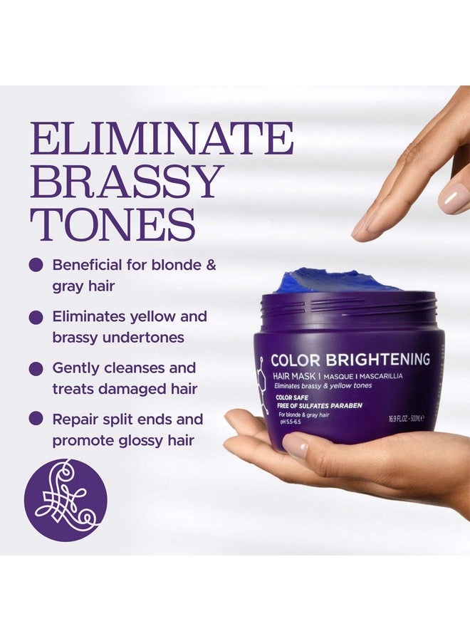 لوسيتا قناع الشعر الأرجواني من لوزيتا، 16.9 أونصة، مرطب عميق للشعر المصبوغ، يعمل على تحييد النغمات الصفراء غير المرغوب فيها ويزيل اللون النحاسي، للشعر الأشقر والرمادي، خالٍ من الكبريتات والبارابين - Image 5