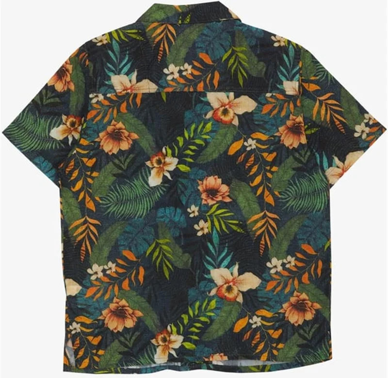 Jack Lions Boy's Shirt Floral Patterned Buttoned 5-14 Years Old, Mixed Color