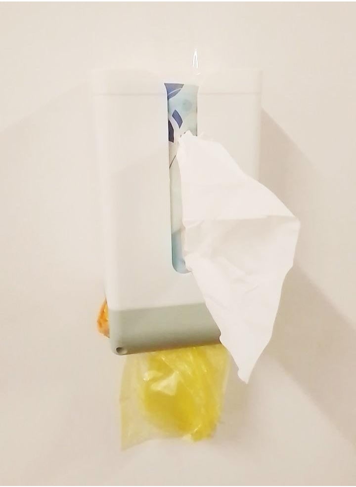 Generic Wall Mounted Tissue and bags Holder  - Image 3