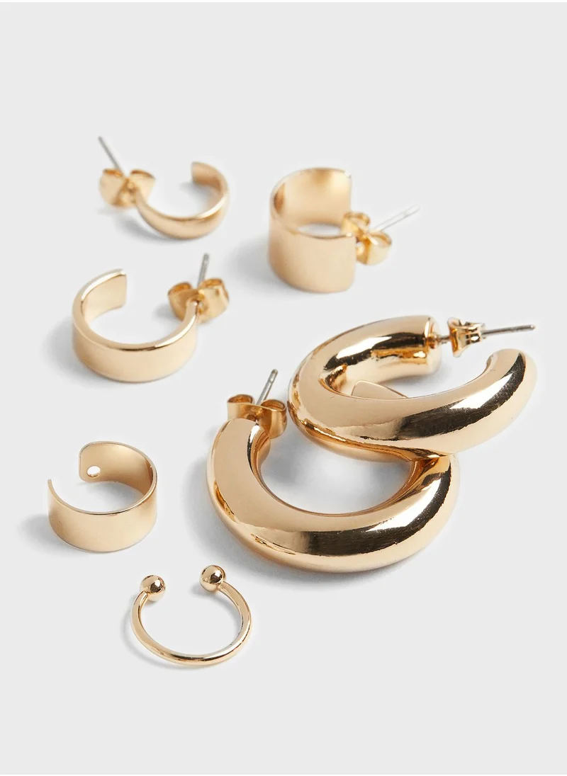 H&M Hoop Earrings And Ear Cuffs