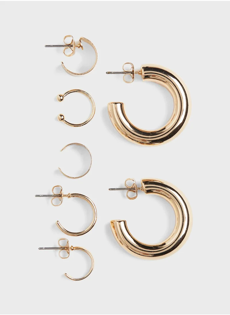H&M Hoop Earrings And Ear Cuffs