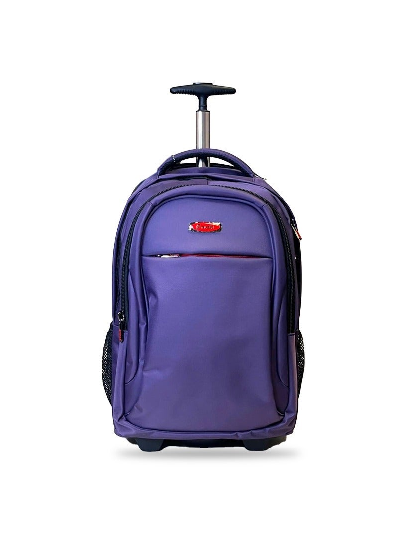 نوزكي حقيبة مدرسية بعجلات للطلاب - ظهر متعدد الاستخدامات مع عجلات - حقيبة مدرسية مثالية للبنات والأولاد - حقيبة سفر بعجلات متعددة الاستخدامات 18 بوصة - Image 4