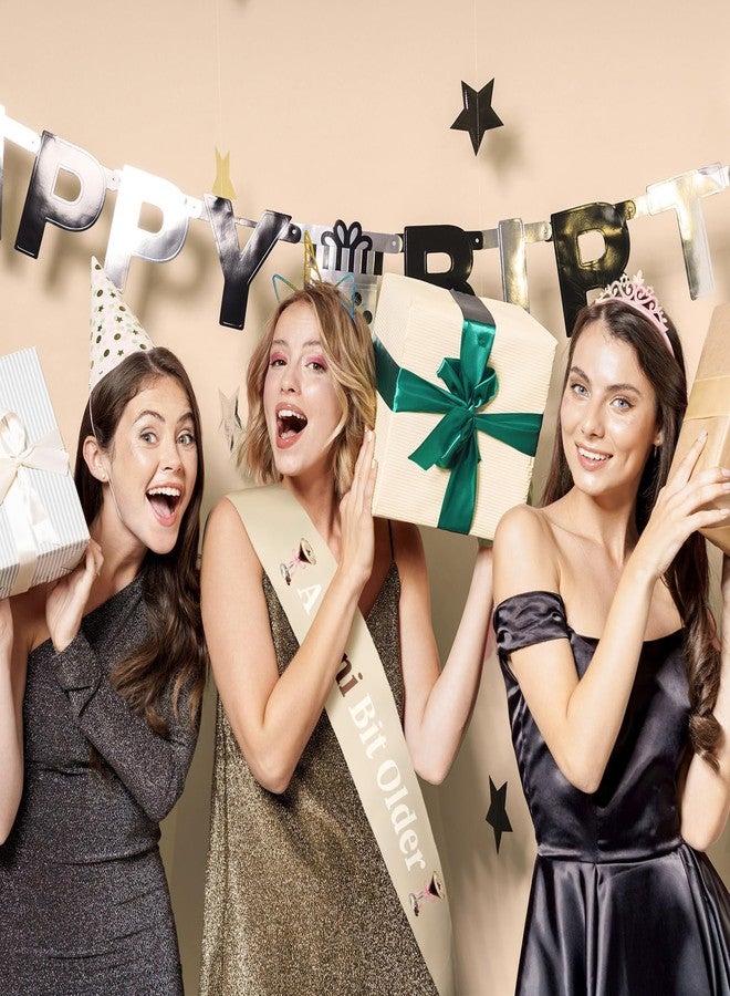 Xinnun A Tini Bit Older Sash Martini Birthday Sash for Women Girls Martini Themed Birthday Party Decorations for Espresso Tini Bar Bridal Shower Bachelorette Party Decor(Coffee Brown) - Image 4