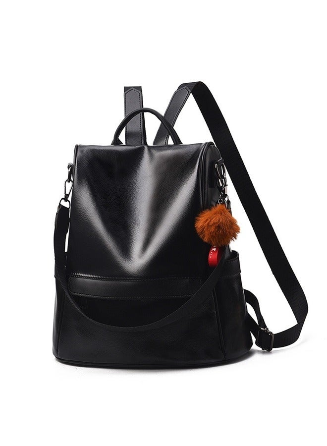 yongsheng Women Backpack Purse Leather Anti-theft Casual Shoulder Bag Fashion Ladies Satchel Bags，Women Backpack Purse Anti-theft Fashion Casual Lightweight Travel Shoulder Bag - Image 1