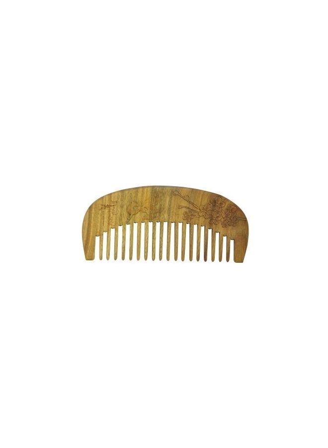 NIBEMINENT Anti Static Hair Comb Brown
