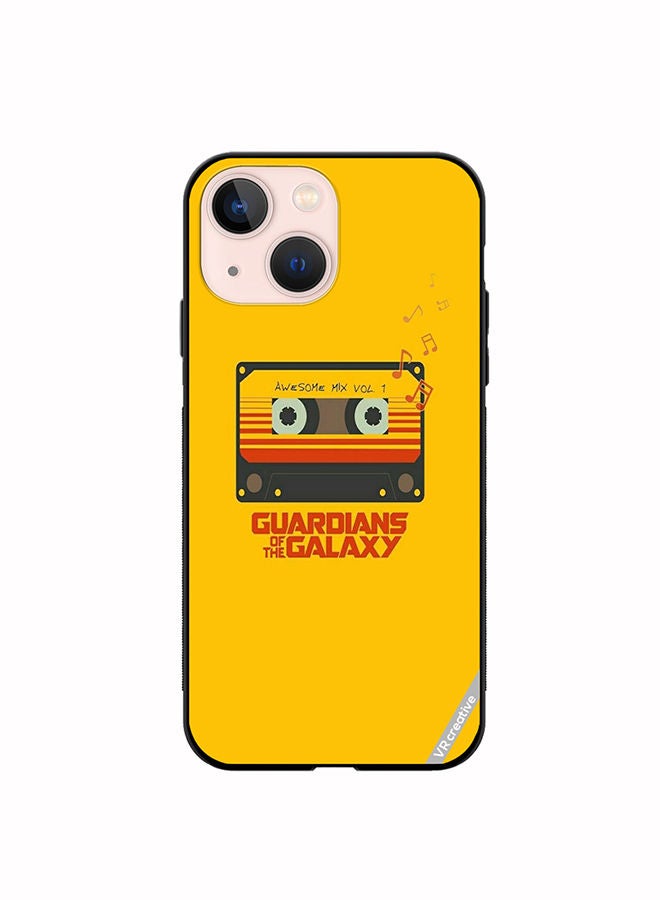 VR CREATIVE Protective Case Cover For Apple iPhone 14 Music Design Multicolour - Image 1