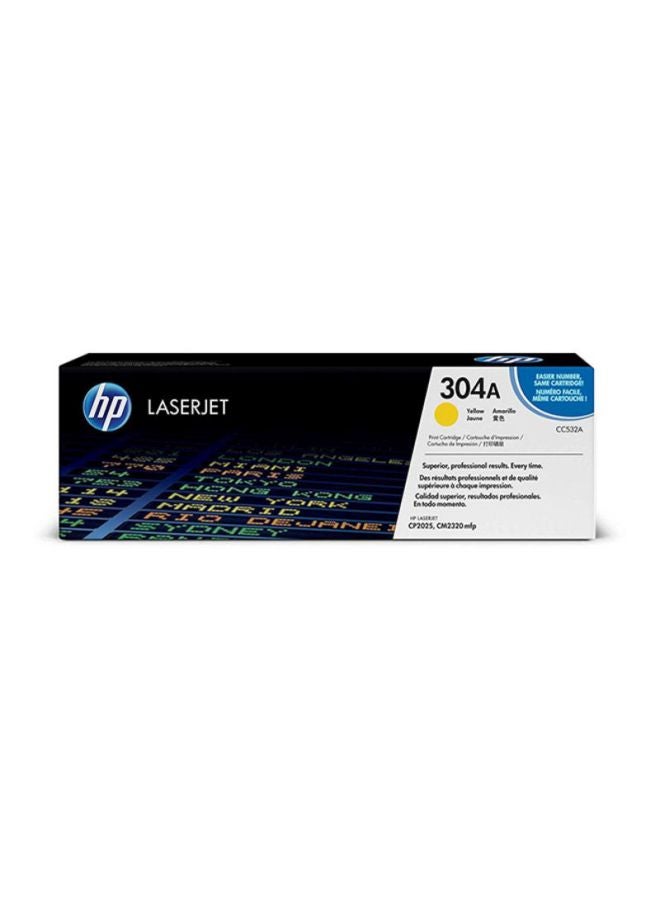 HP خرطوشة حبر ليزر جيت 304A أصفر - Image 2
