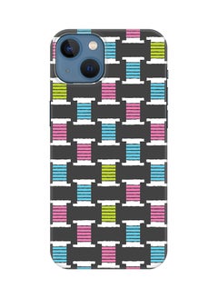 Case for Apple iPhone 14 Plus Case Slim Snap Classic Series Mobile Cover Hard PC Shield Matte Finish Print - Thread Roll