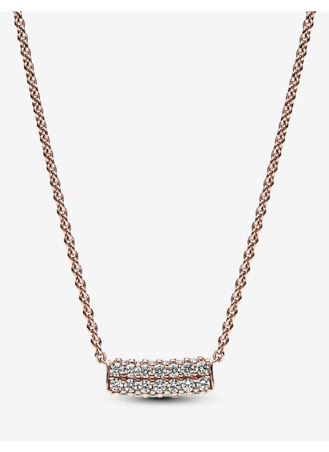 14K Gold Plated Cubic Zirconia Necklace