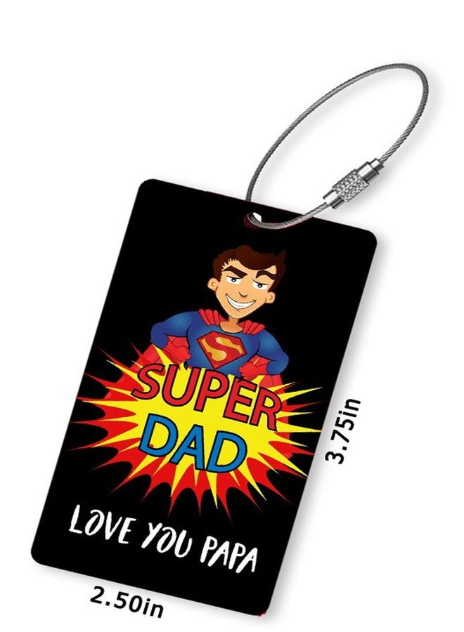 Heeva Creation Laminated MDF Wood Personalized Luggage Tags,Bag Tag Handle Wraps Travel Identification Labels Bag Tag for School Bag,Travel Luggage.(Color-Black & Red). - Image 4