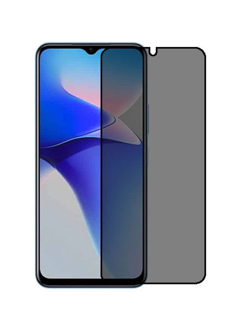 Tempered Glass Screen Protector Anti-Spy Privacy Designed For vivo Y76s Full Screen Coverage And Bubble Free - Image 1