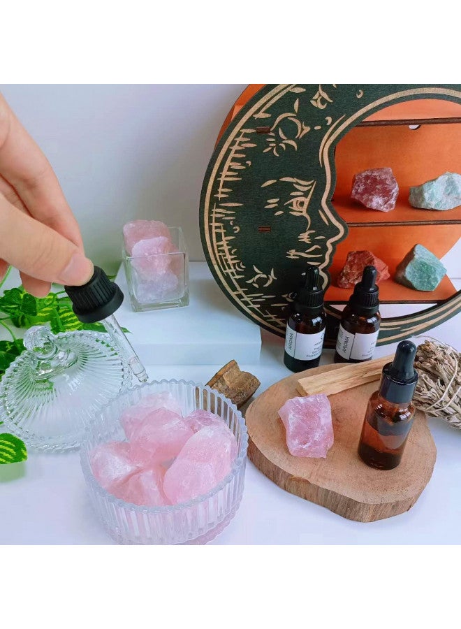 LAIDANLA Rose Quartz 2" Natural Rough Stones Crystal Large Raw Crystals Bulk Healing Gemstones for Reiki Healing Tumbling Fountain Rocks Wire Wrapping Decoration Cabbing Lapidary 4PCS 0.55lb - Image 3