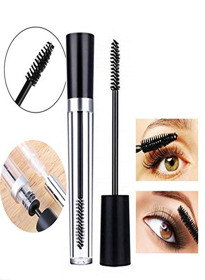 GBSTORE 2 Pcs 8 ML Empty Mascara Tube with Eyelash Wand, Eyelash Cream Container Bottle for Castor Oil and DIY Cosmetics,Includes 2 rubber inserts, 2 funnels and 2 tubes - Image 2