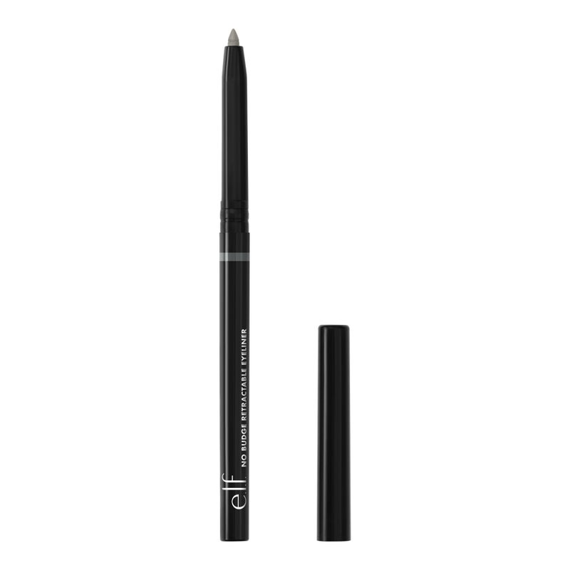elf No Budge Retractable Eyeliner Creamy UltraPigmented  Waterproof Creates Bold  Defined Lines Vegan  CrueltyFree Grey