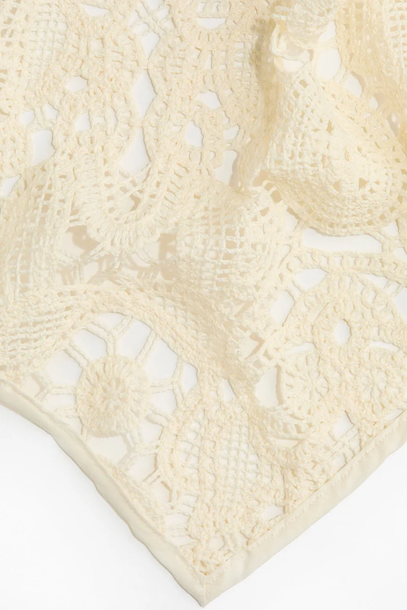 H&M  Crochet-look head scarf for Women | Best Price UAE