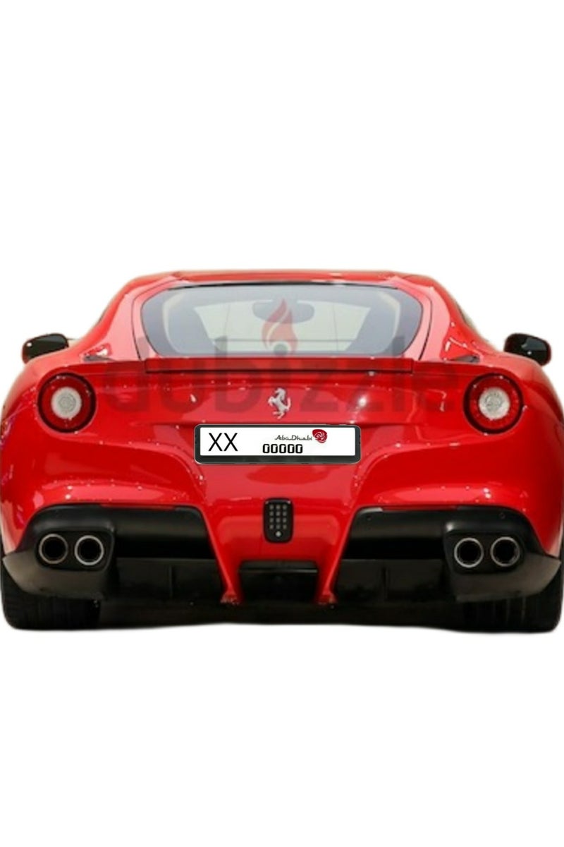 إيتافا حامل إطار لوحة أرقام فاخر للسيارات | إطارات لوحات طويلة وصغيرة للسيارات الرياضية والفاخرة | طقم من قطعتين | المقاسات: 31×10 سم و53×13 سم | غطاء لوحات فاخر لجميع إمارات الدولة – الإمارات العربية المتحدة - Image 4