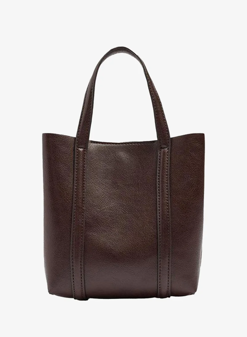 Parfois Tote Bag With Crossbody